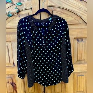 ZAC & RACHEL Polka Dot Blouse